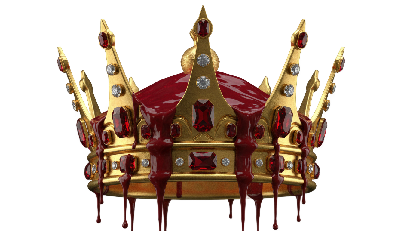 bloody crown png PNG transparent background