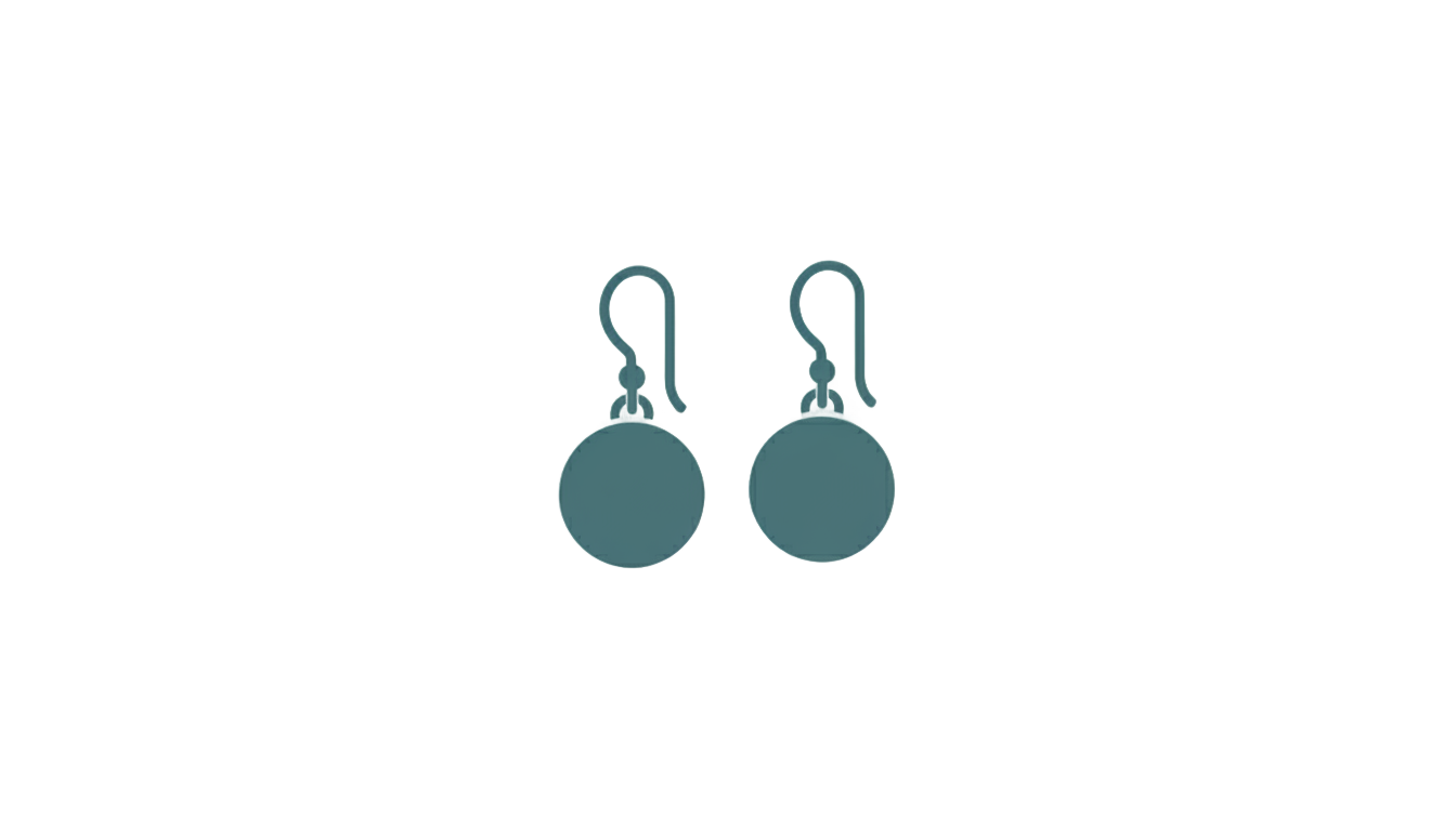 earrings icon png PNG transparent background