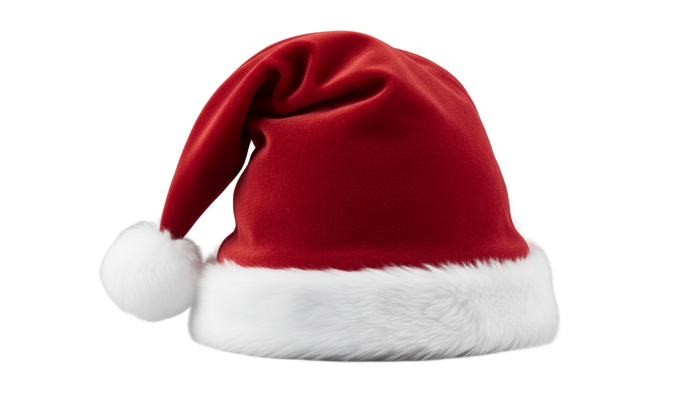real santa hat png PNG transparent background