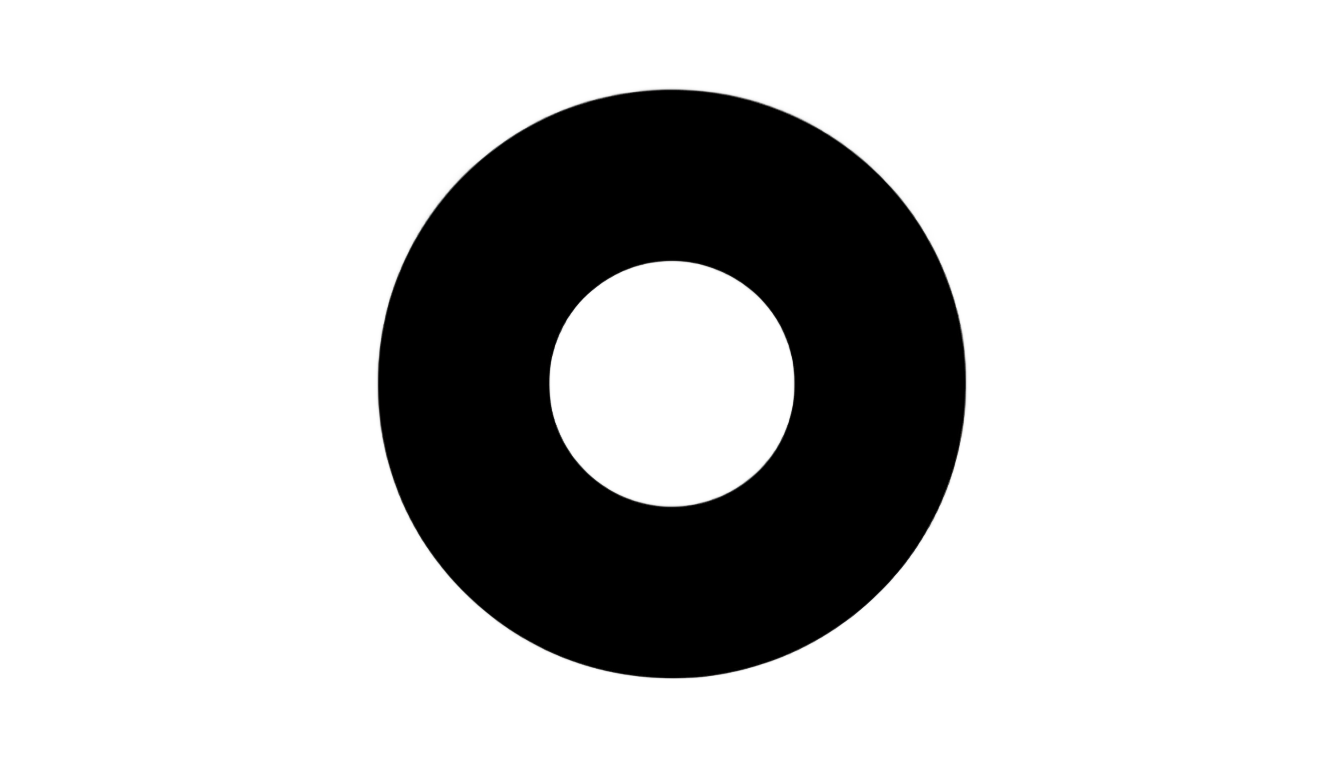 black circle ring png PNG transparent background