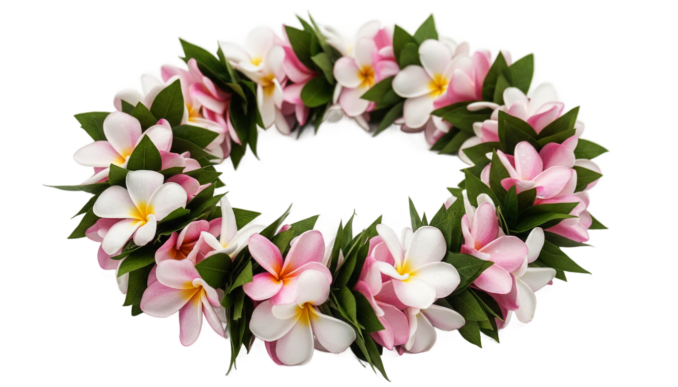 flower necklace png PNG transparent background
