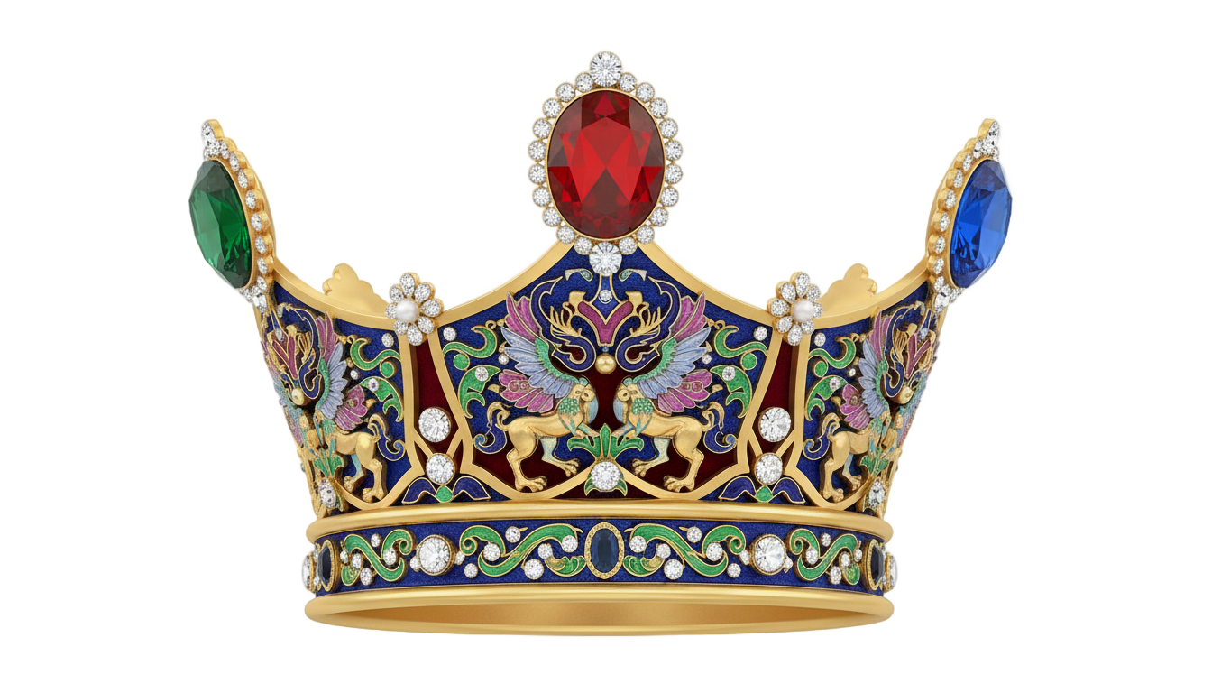 clash royale crown png PNG transparent background