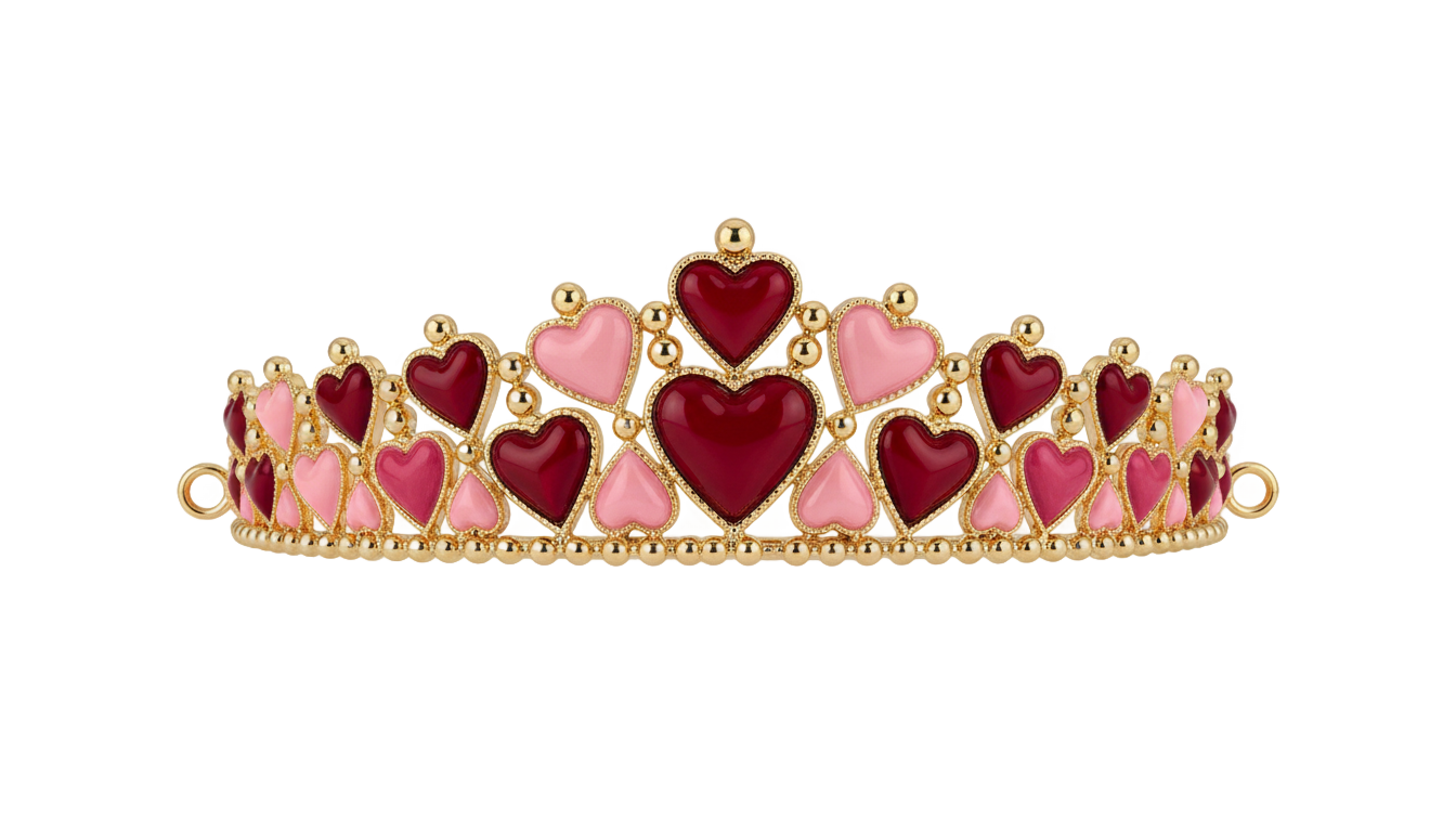 heart crown png PNG transparent background