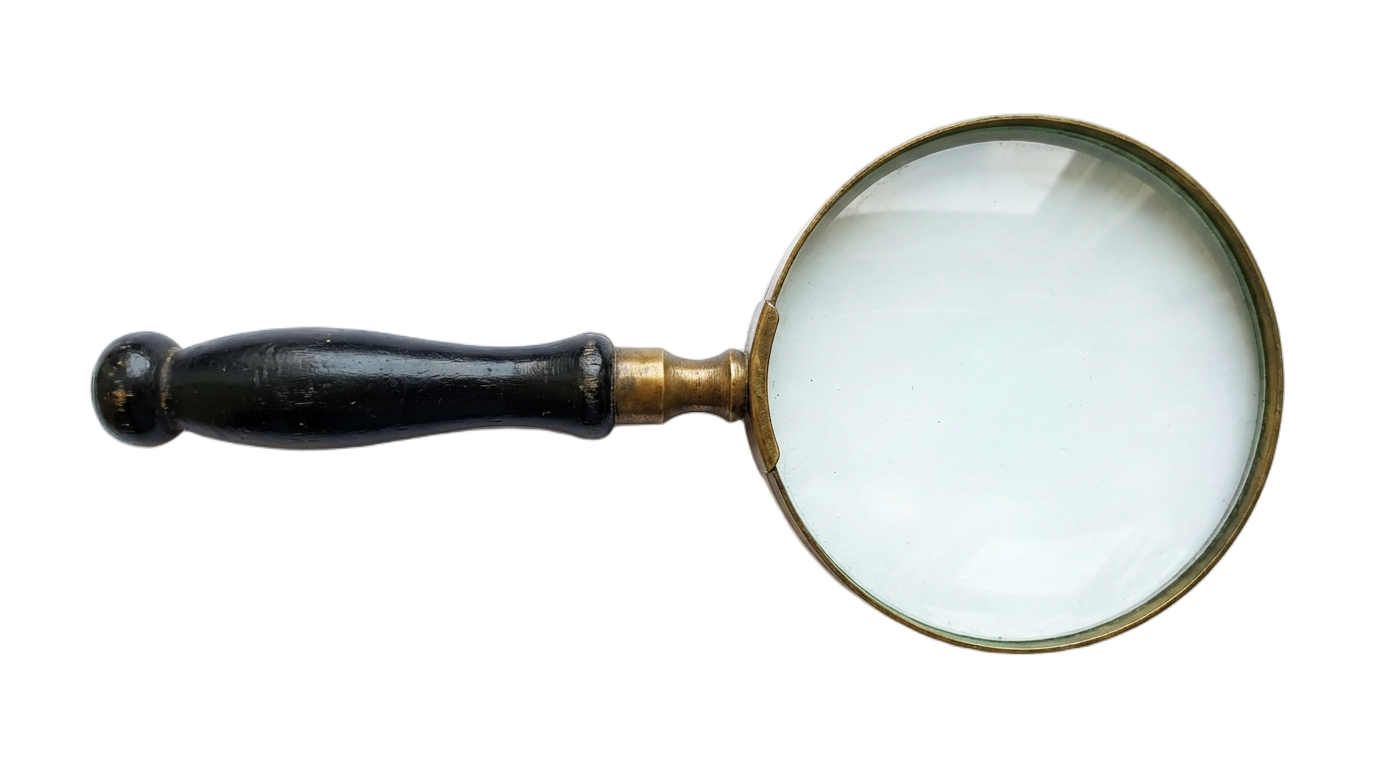 magnifying glasses png PNG transparent background