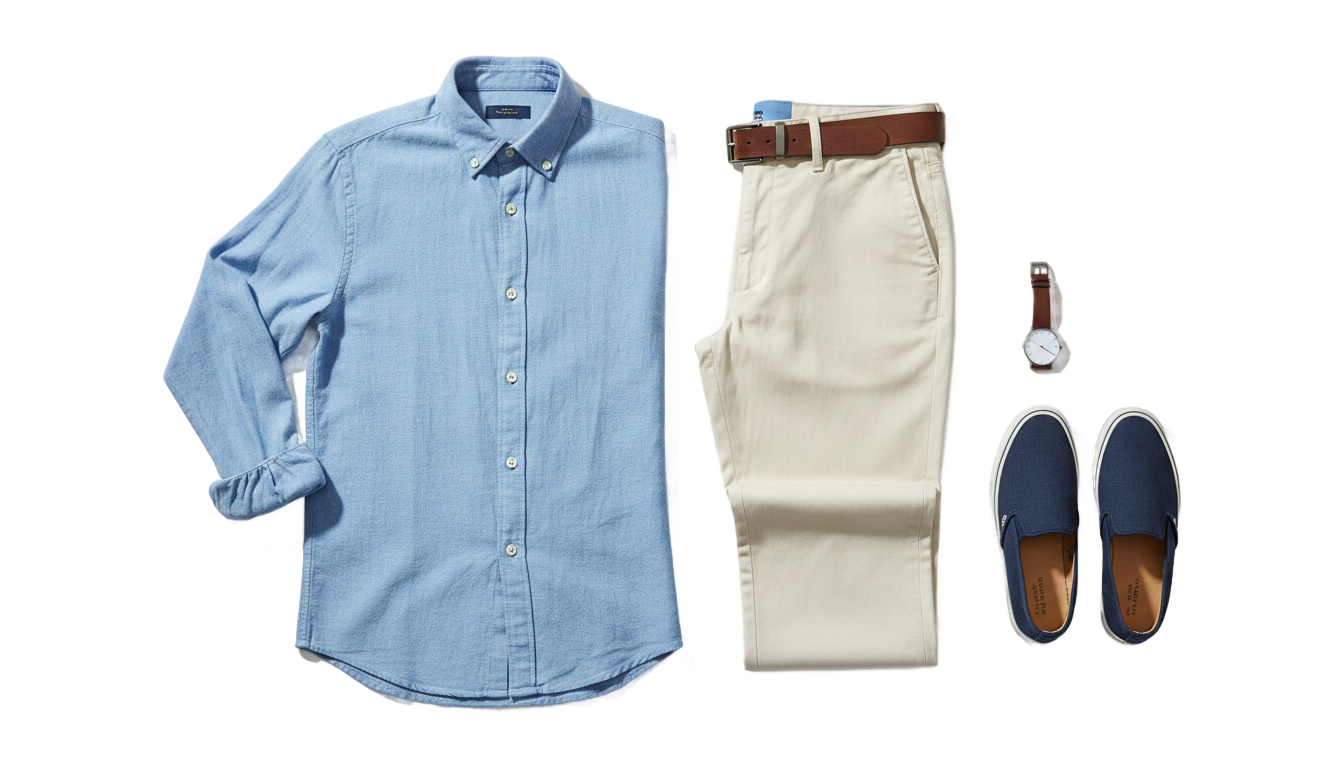 casual dress for men png PNG transparent background