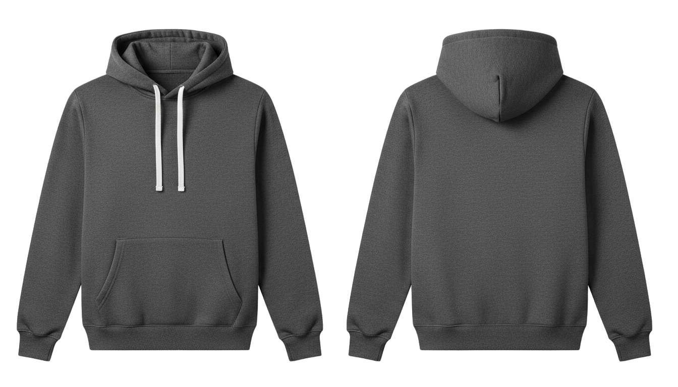 hoodie mockup front and back png PNG transparent background