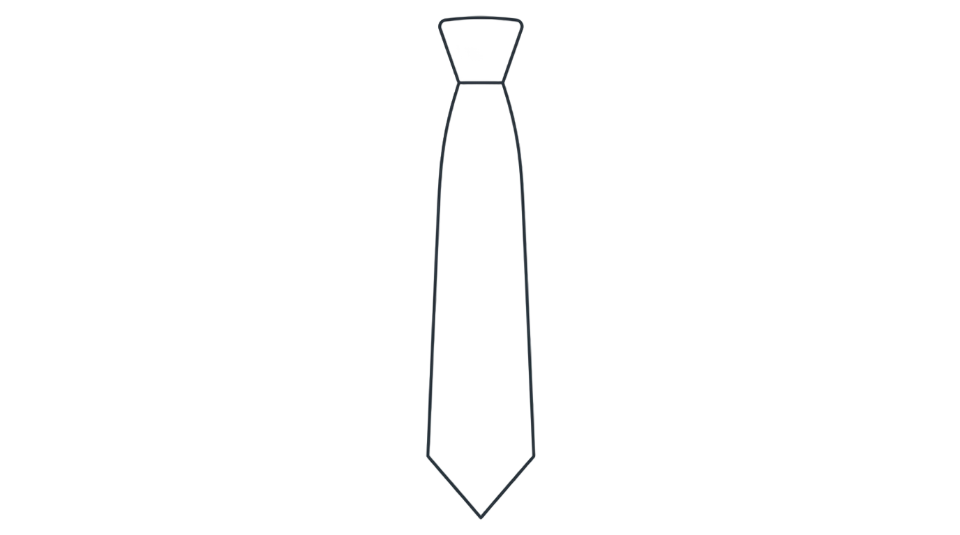 tie template png PNG transparent background