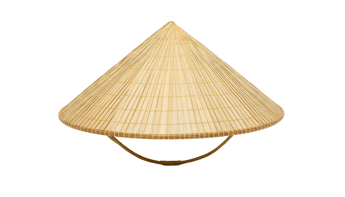 rice farmer hat png PNG transparent background