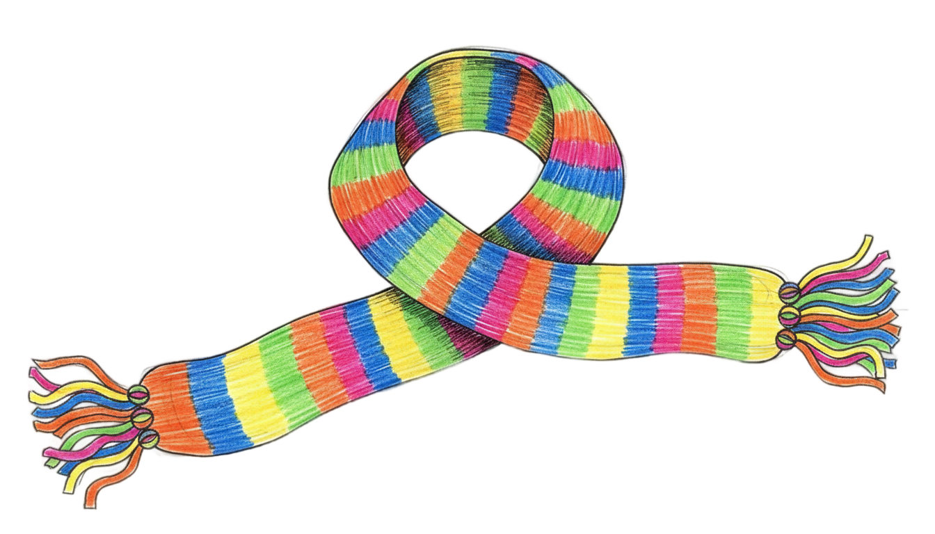 scarf drawing png PNG transparent background