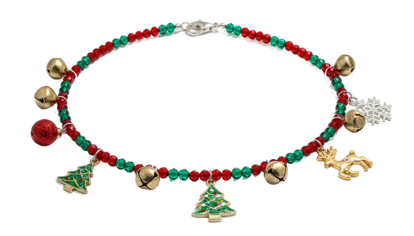 christmas necklace png PNG transparent background