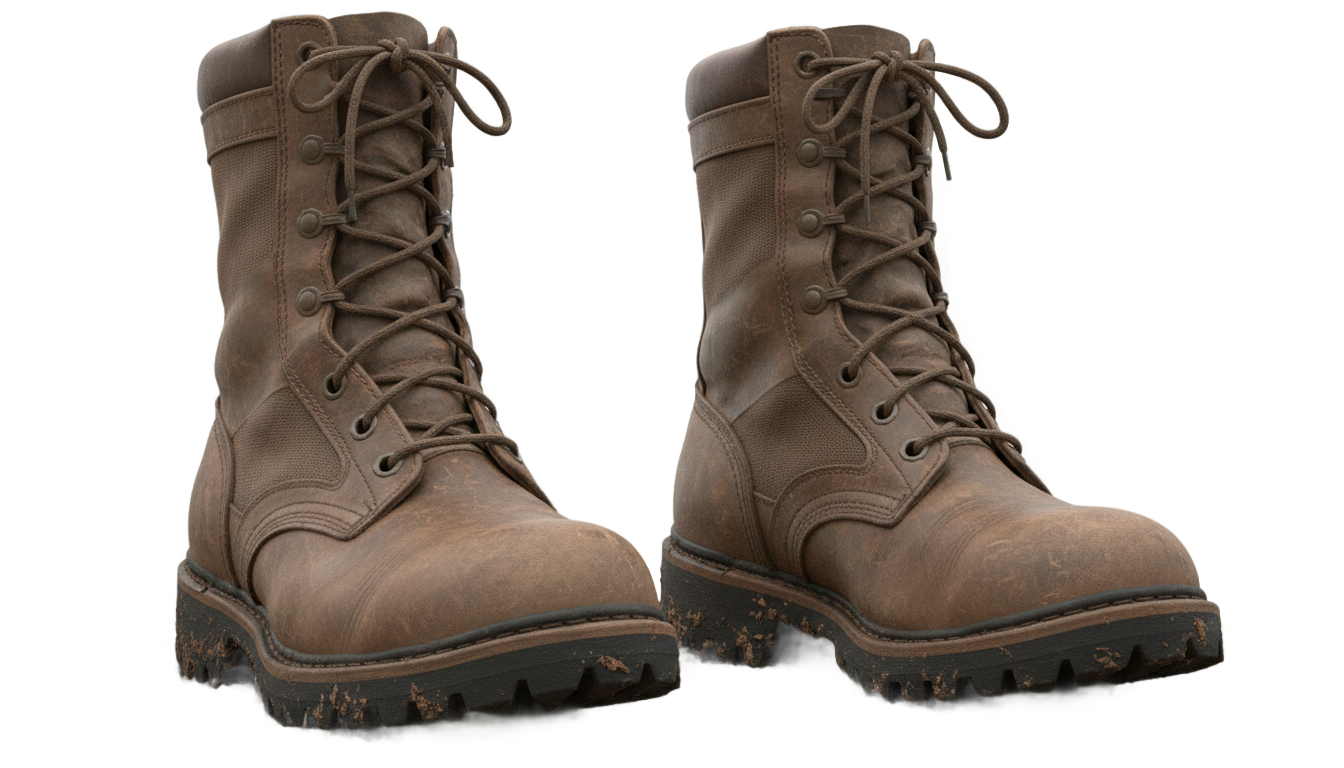 boots on the ground png PNG transparent background