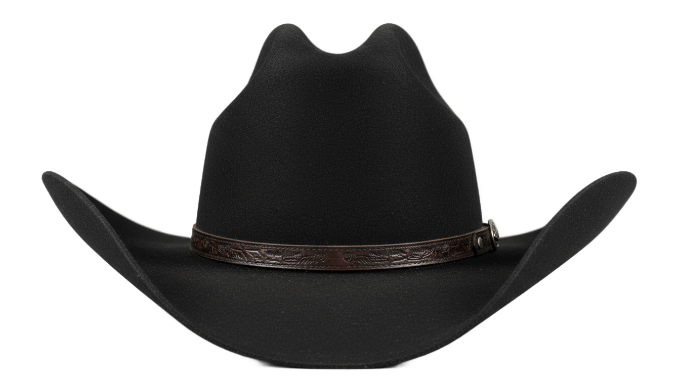 black cowboy hat png PNG transparent background