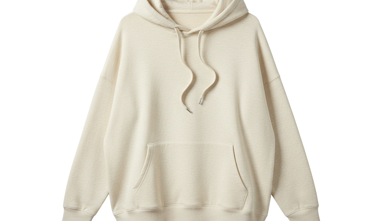 cream hoodie png PNG transparent background