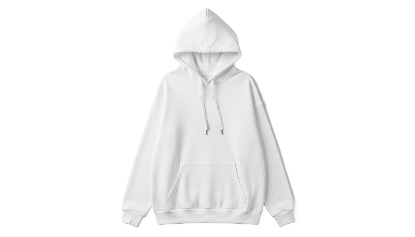 hoodie blanco png PNG transparent background