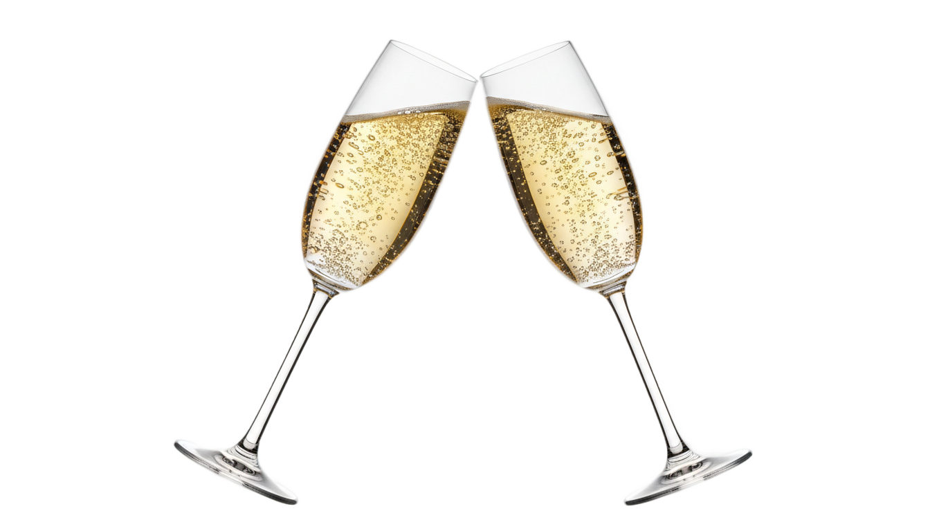 champagne glasses clipart png PNG transparent background