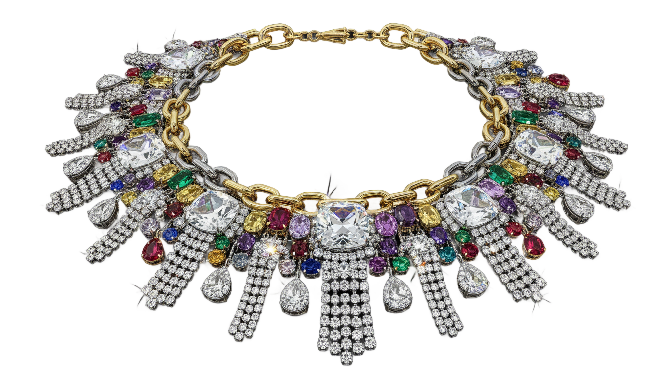bling necklace png PNG transparent background