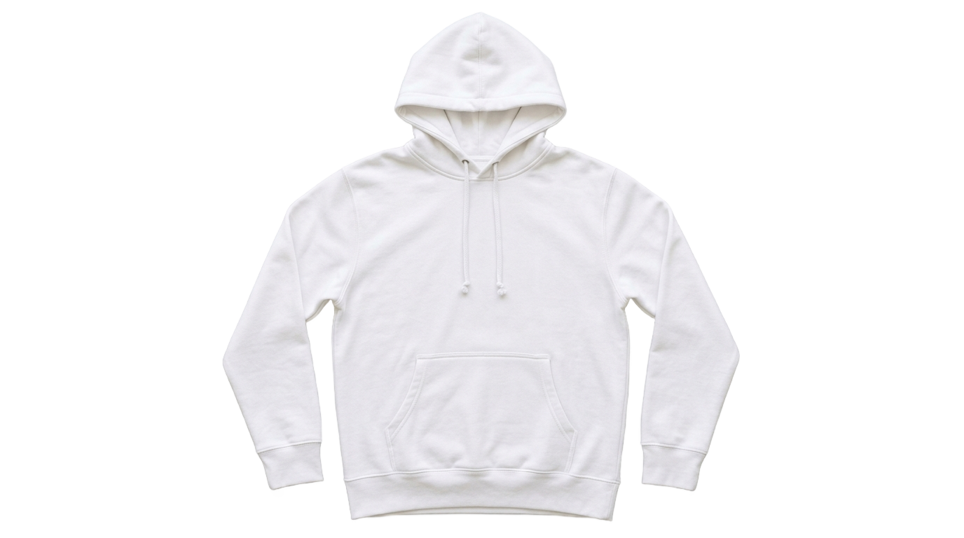 blank white hoodie png PNG transparent background