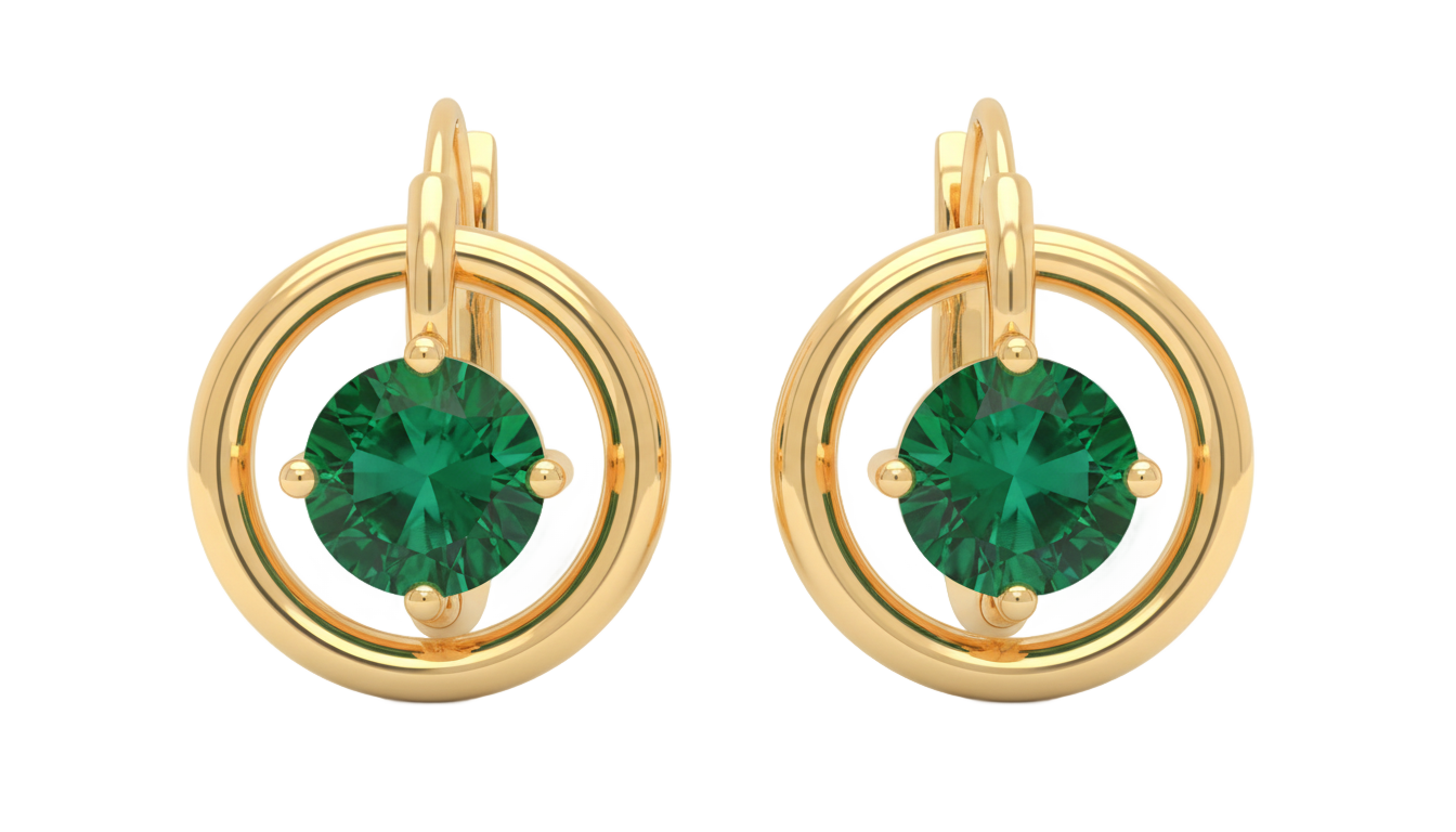 potara earrings png PNG transparent background
