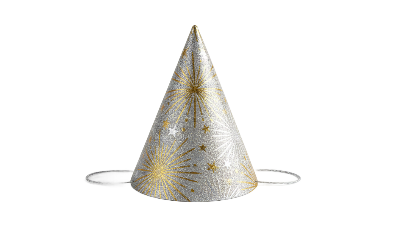 new years hat png PNG transparent background