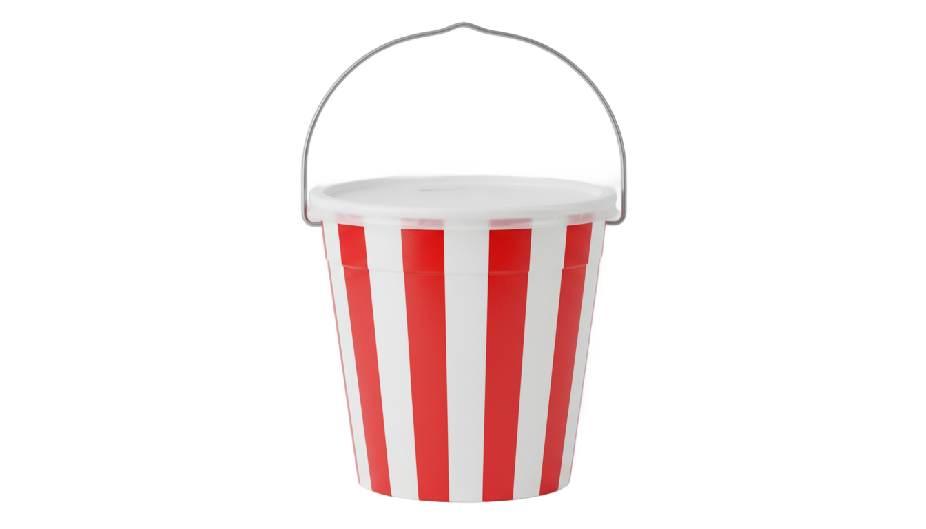 food bucket png PNG transparent background
