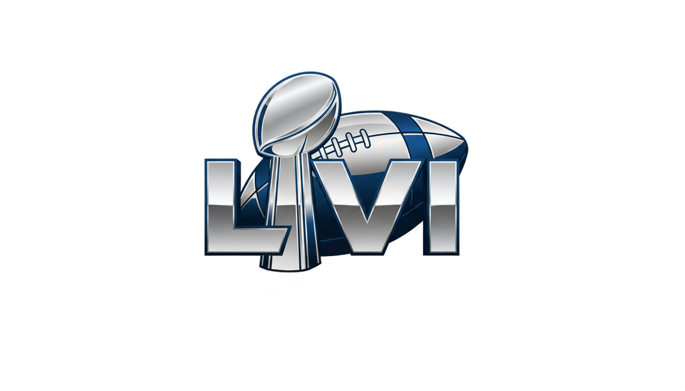 logo super bowl 2022 png PNG transparent background