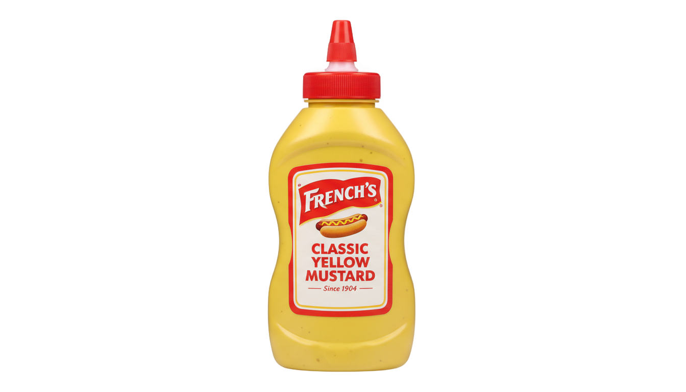 mustard bottle png PNG transparent background