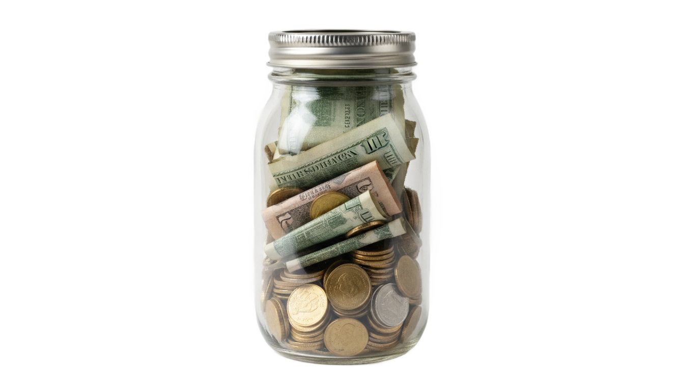 money jar png PNG transparent background