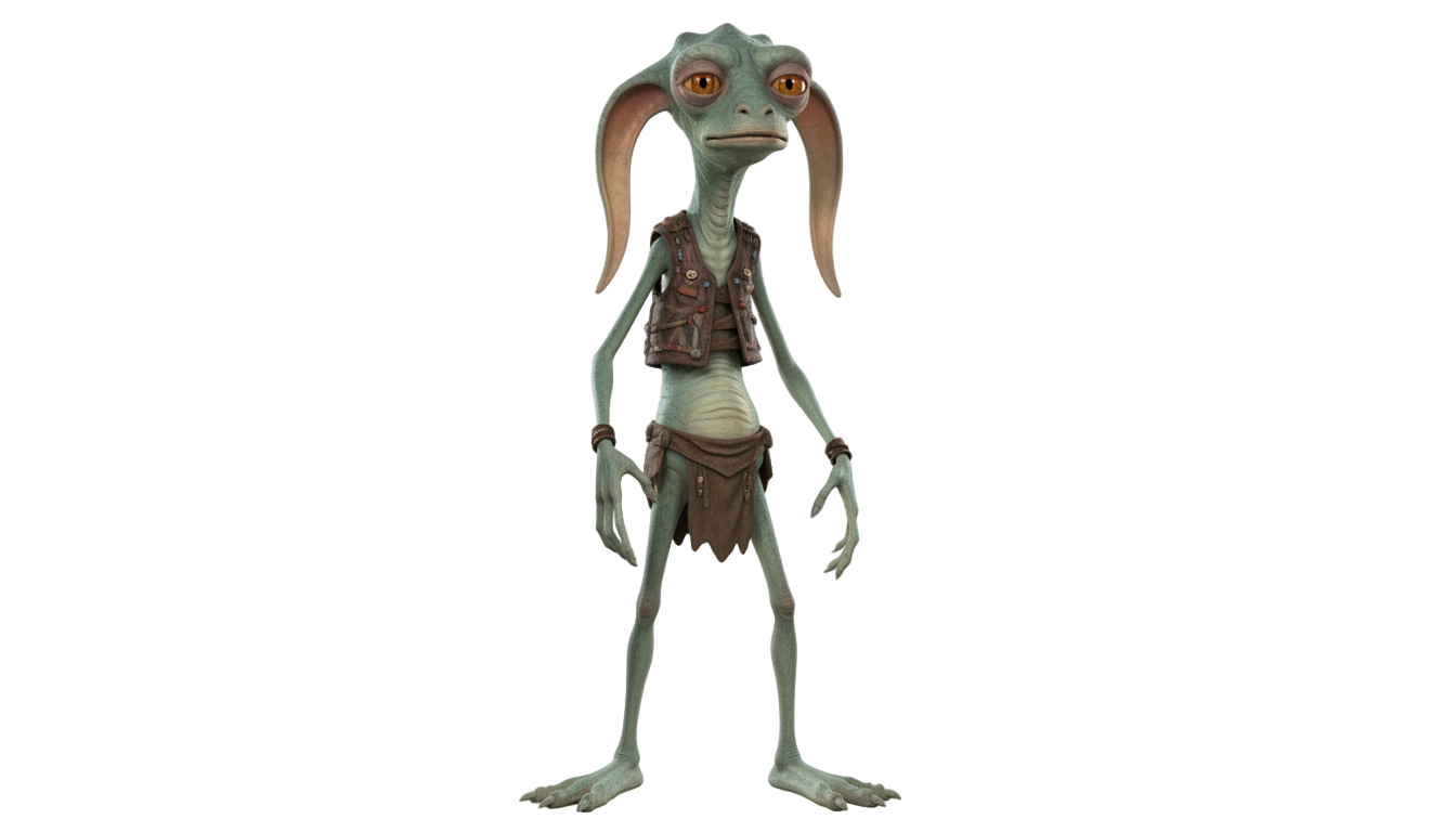 jar jar binks png PNG transparent background