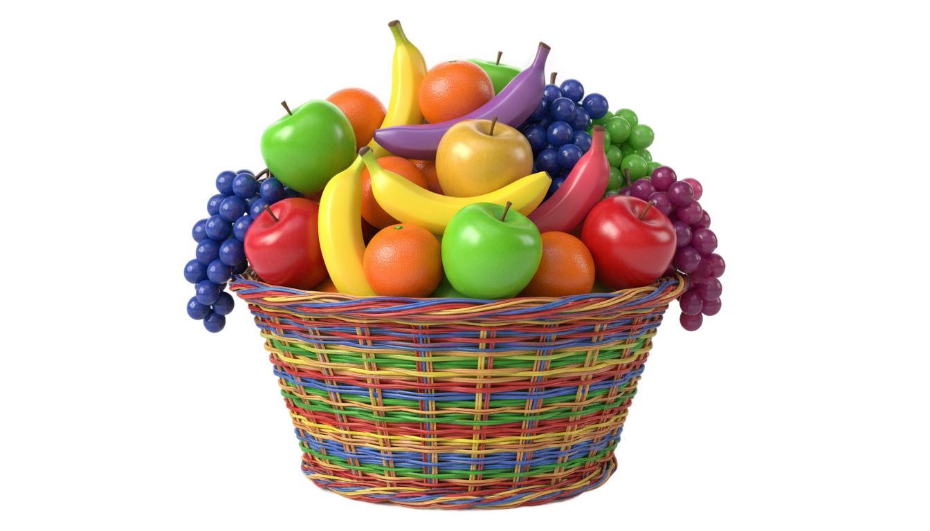 fruit basket png anime PNG transparent background