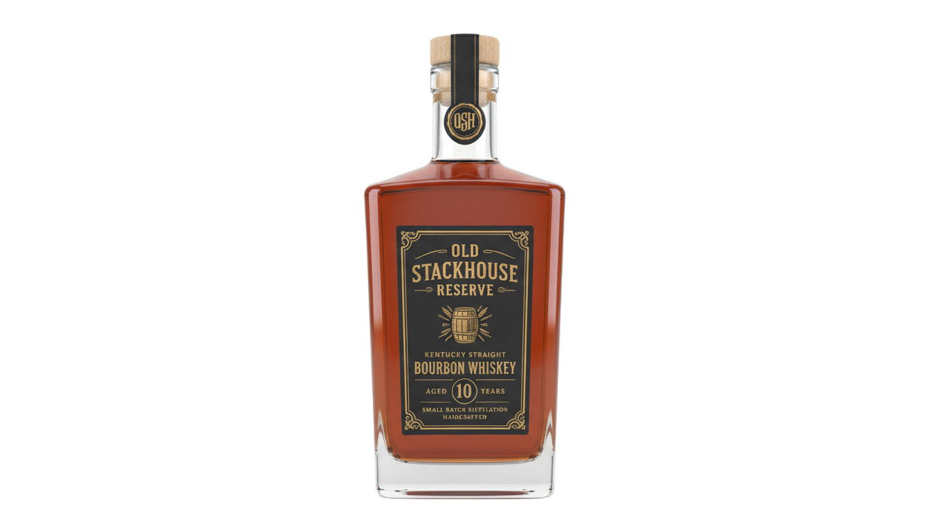 bourbon bottle png PNG transparent background