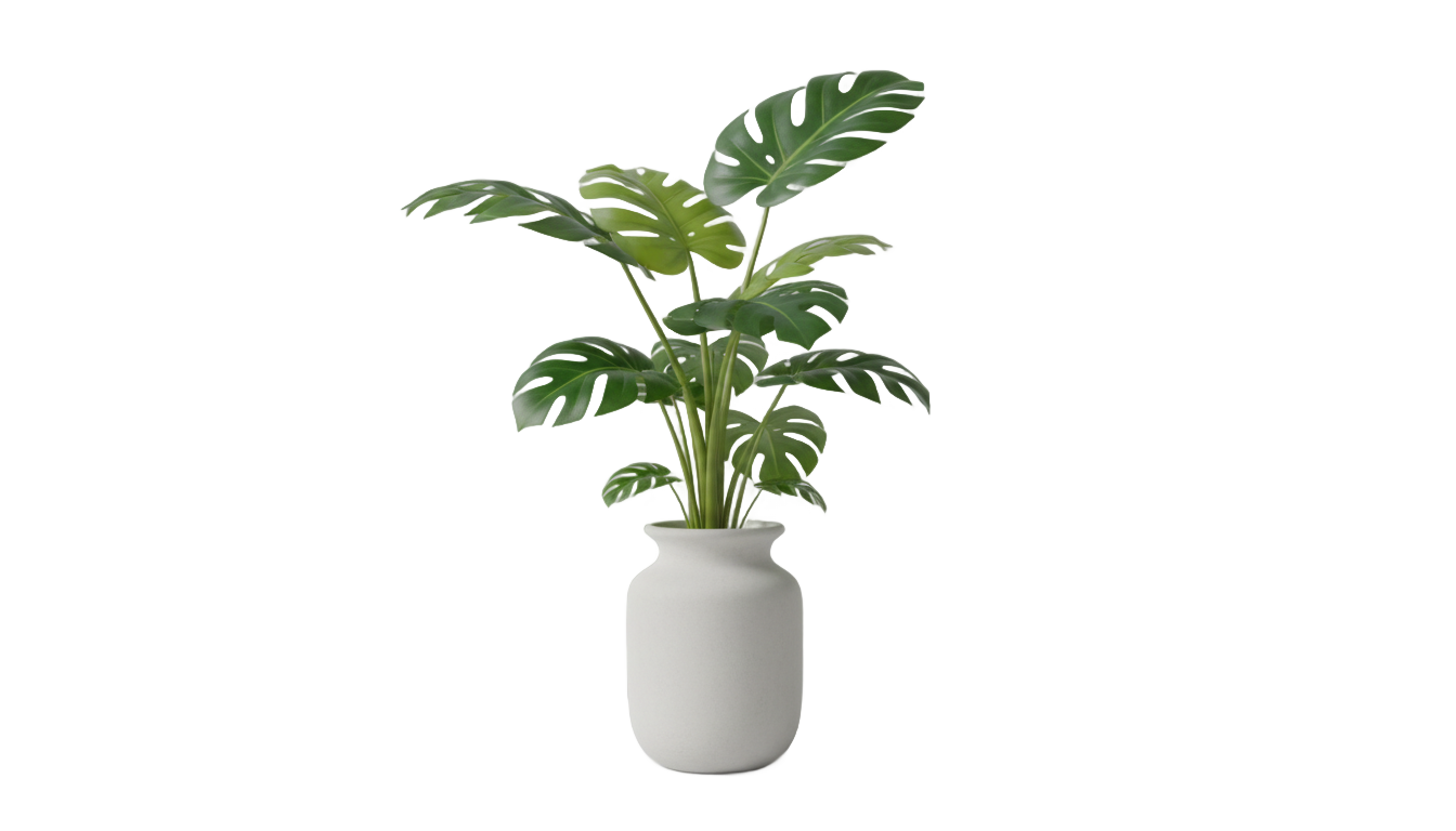 plant in vase png PNG transparent background