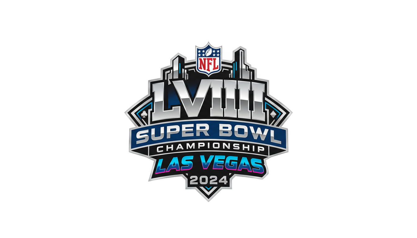 super bowl 2024 logo png PNG transparent background
