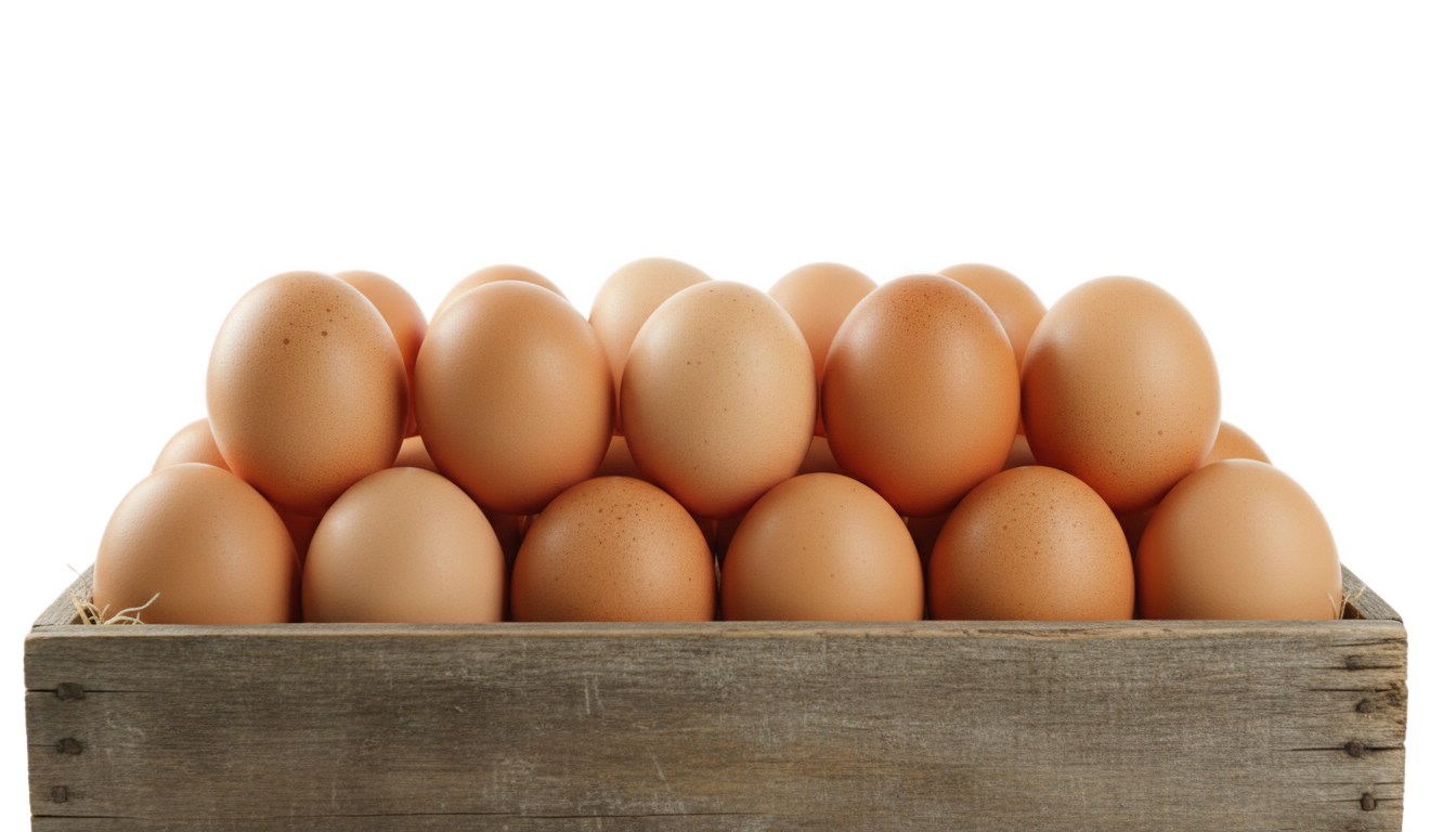 crate of eggs png PNG transparent background