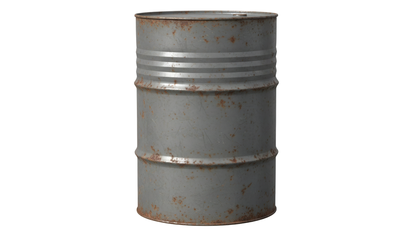 metal barrel png PNG transparent background