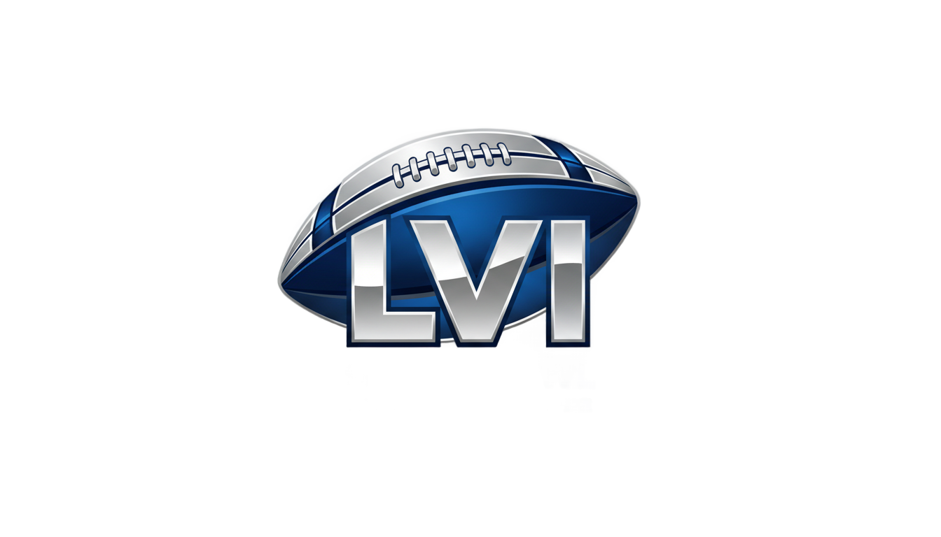 logo super bowl 2022 png PNG transparent background