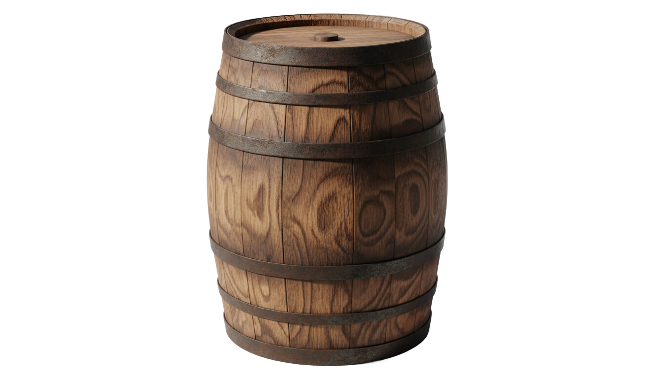 cartoon barrel png PNG transparent background