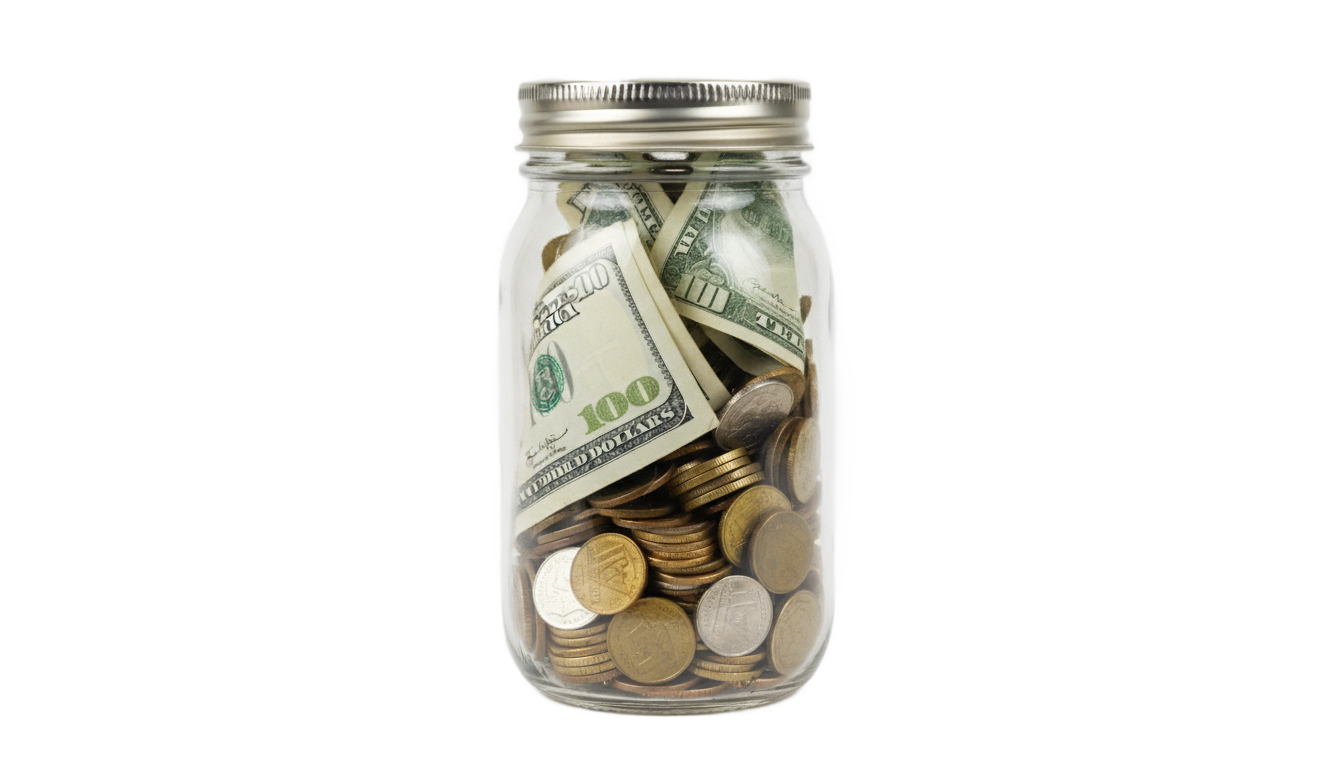 savings jar png PNG transparent background