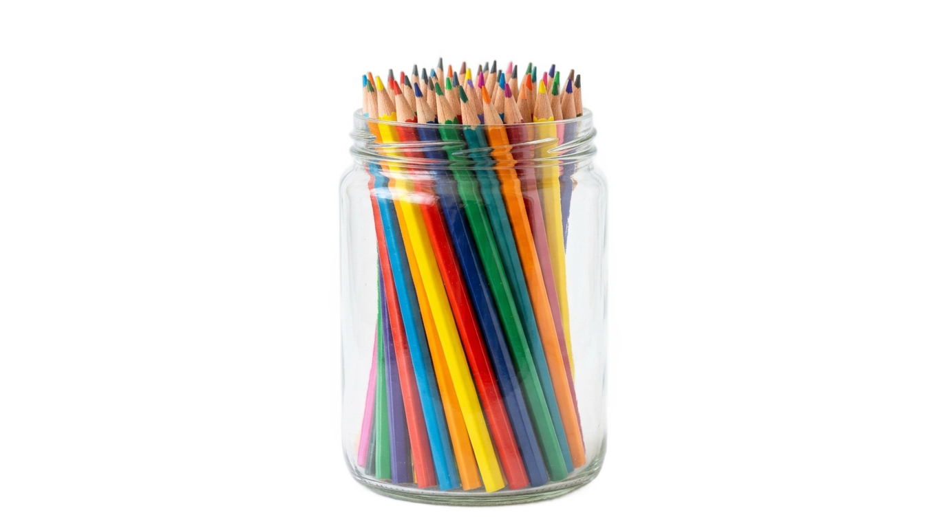 pencil jar png PNG transparent background