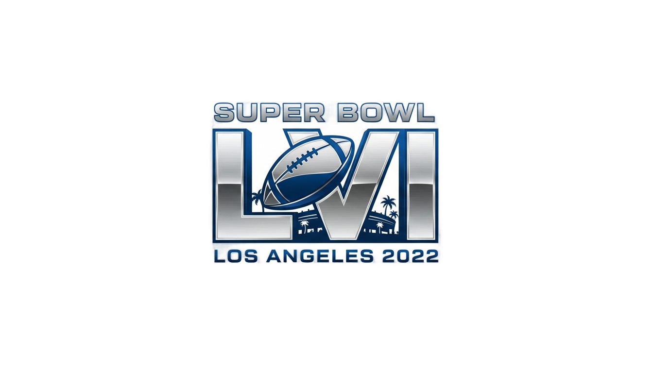 logo super bowl 2022 png PNG transparent background