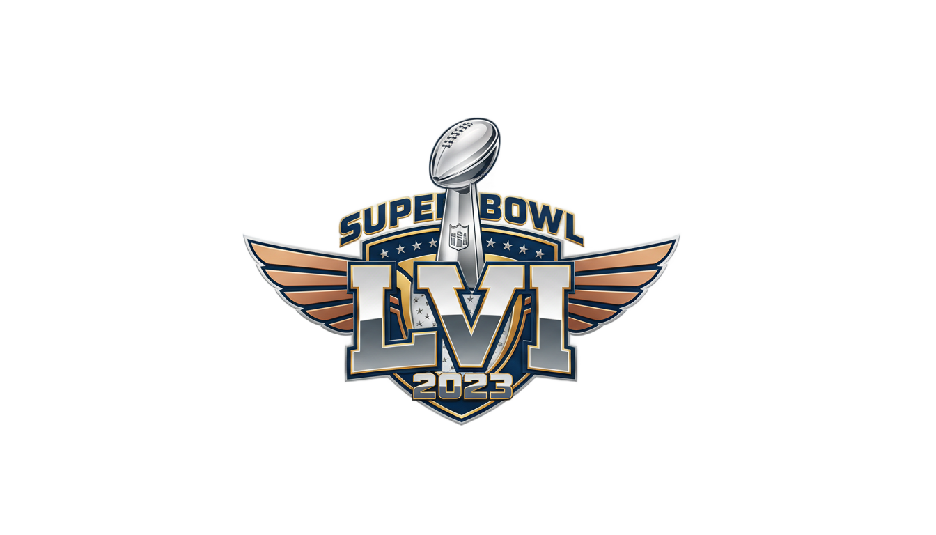 super bowl logo png 2023 PNG transparent background