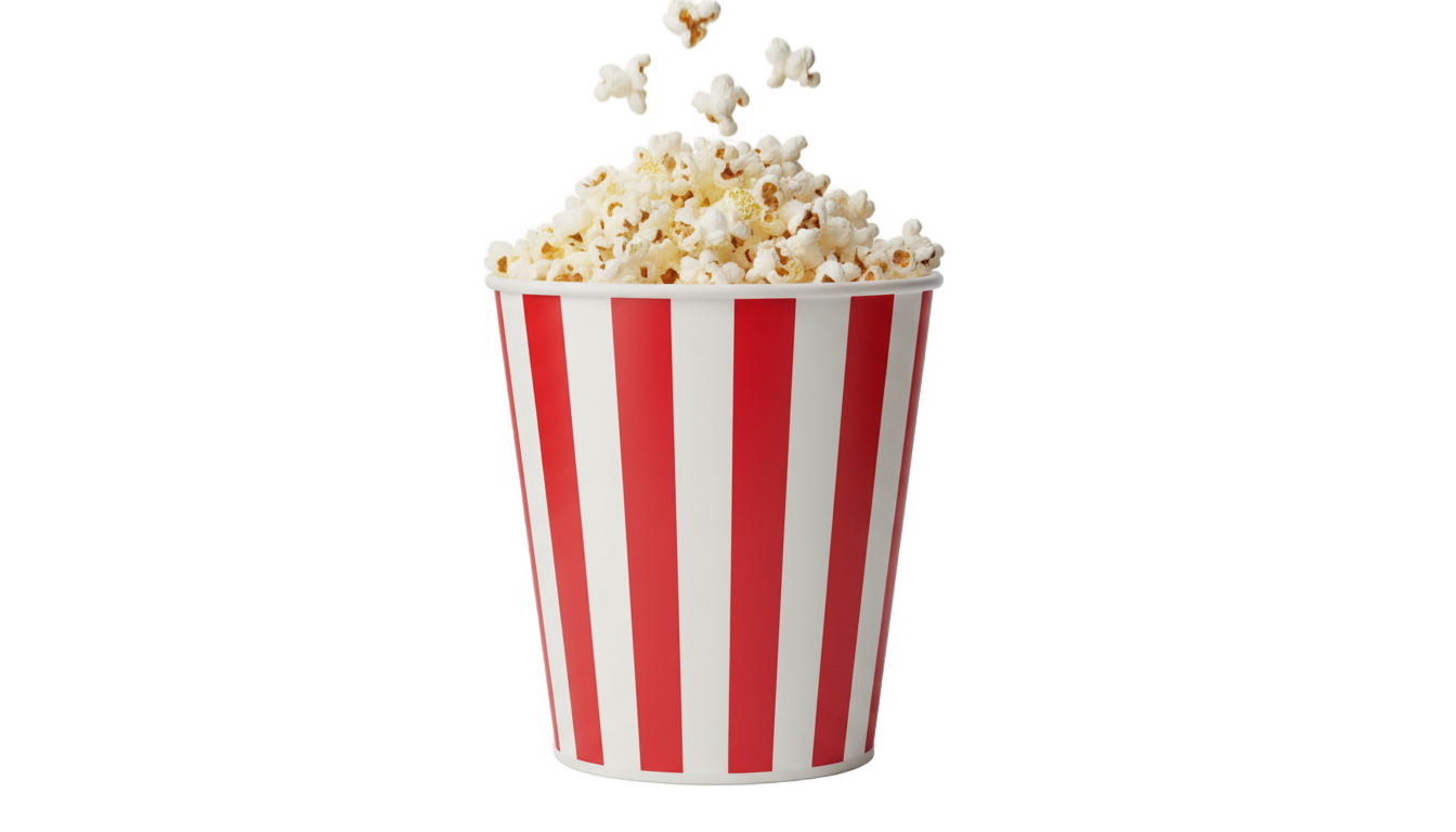 popcorn bucket png PNG transparent background