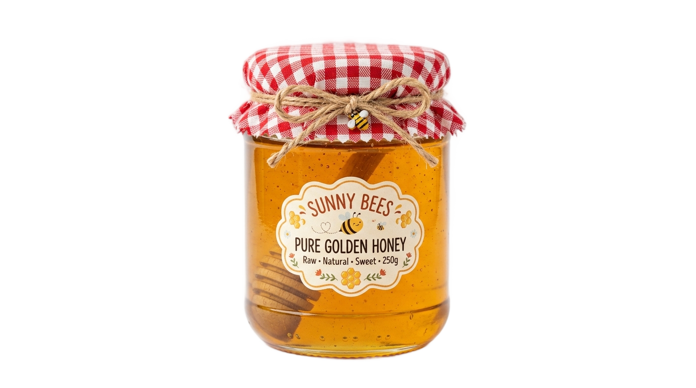honey jar cartoon png PNG transparent background