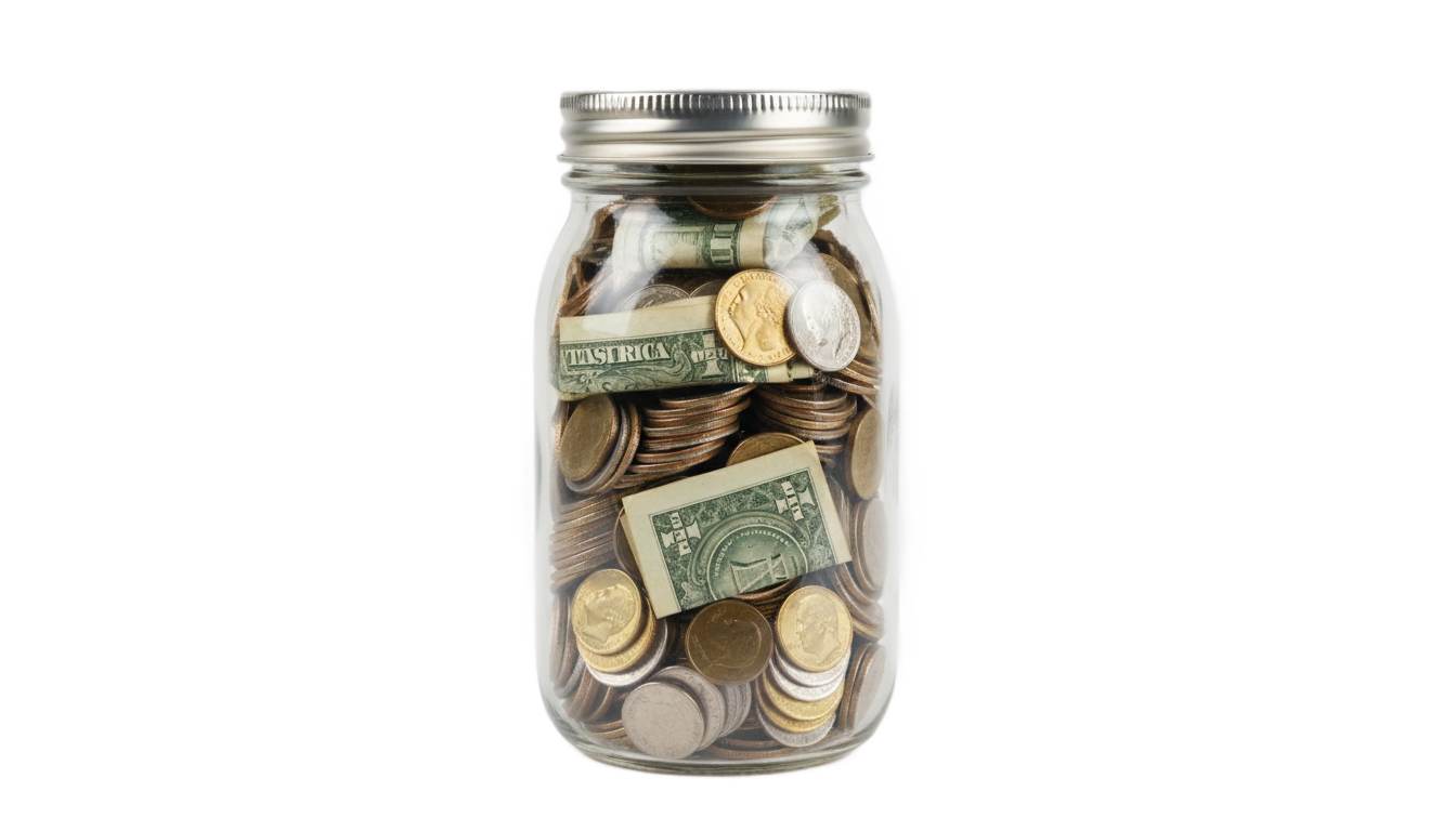 savings jar png PNG transparent background