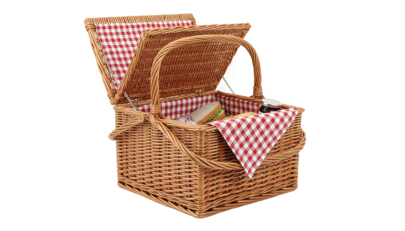 picnic basket clipart png PNG transparent background