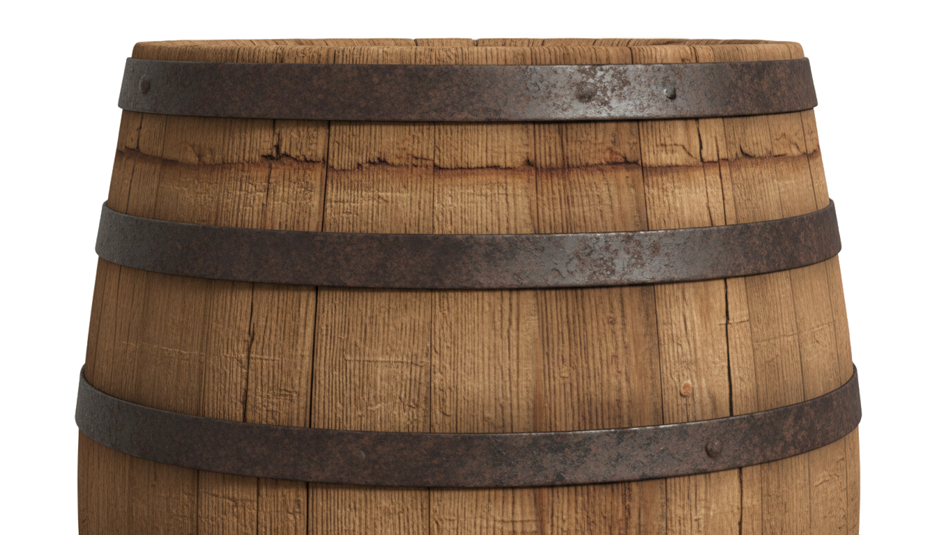 wooden barrel png PNG transparent background