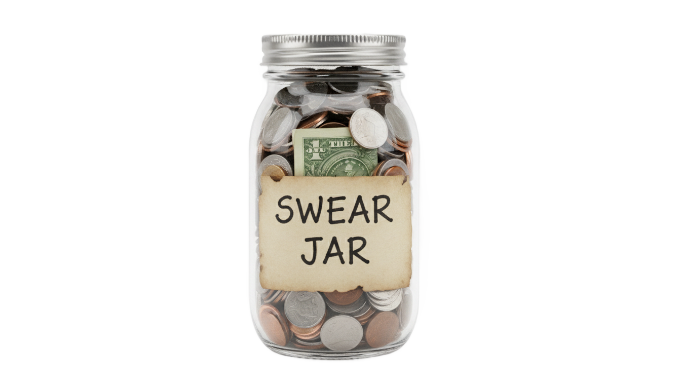 swear jar png PNG transparent background