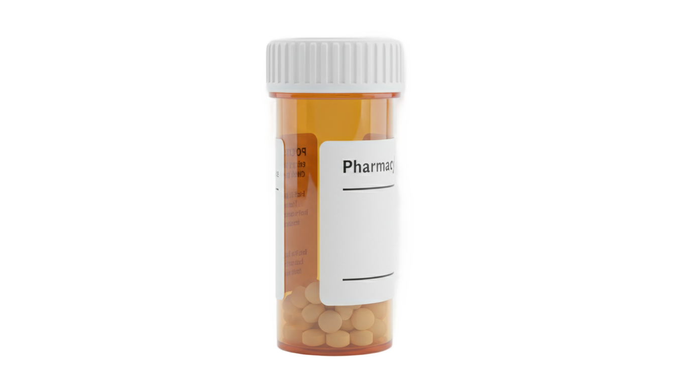 orange pill bottle png PNG transparent background