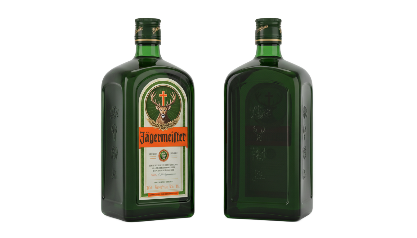 jagermeister bottle png PNG transparent background