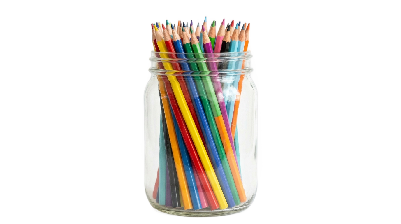 pencil jar png PNG transparent background