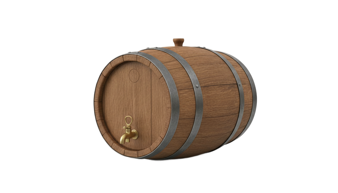 beer barrel png PNG transparent background
